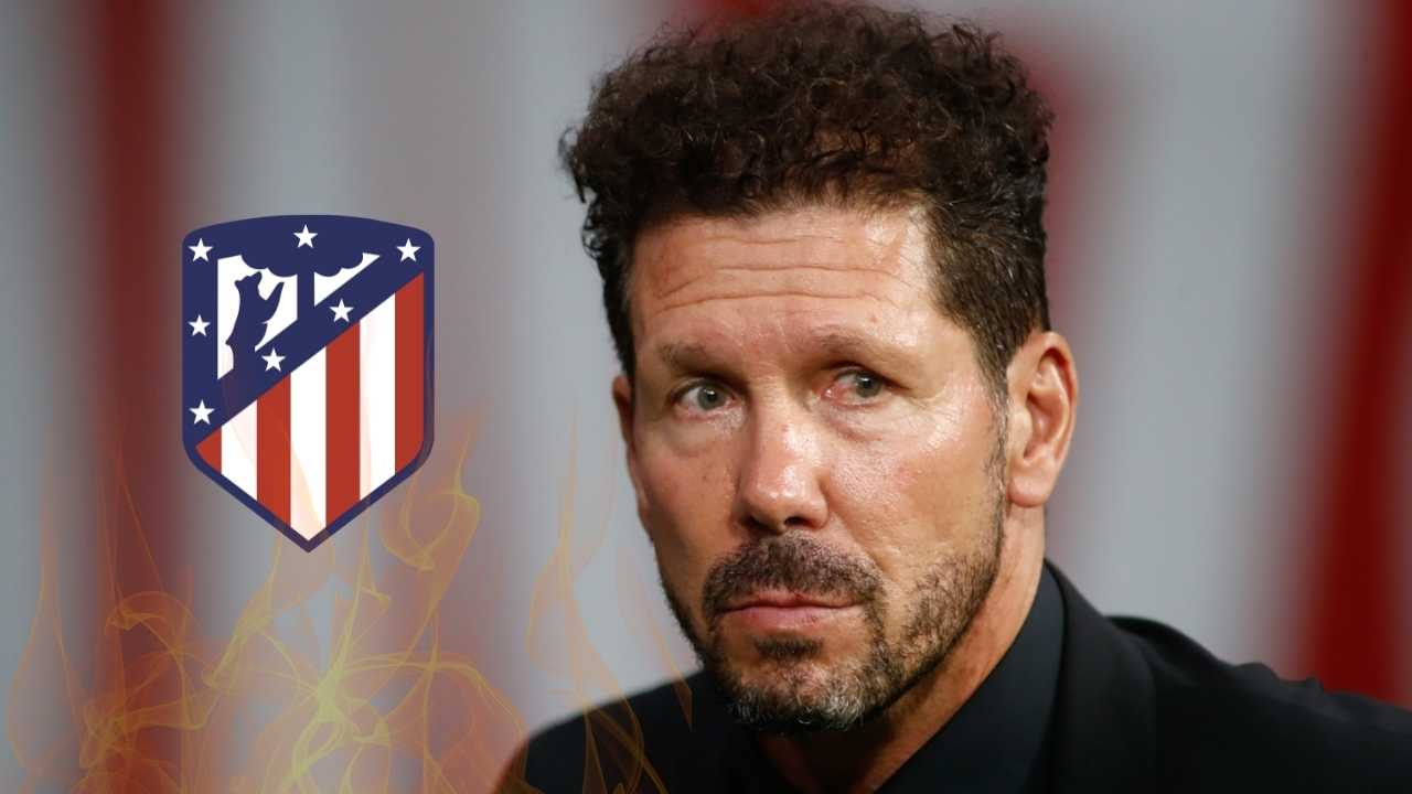 Polémica: Diego Simeone carga fuerte contra su propio jugador en Atlético de Madrid