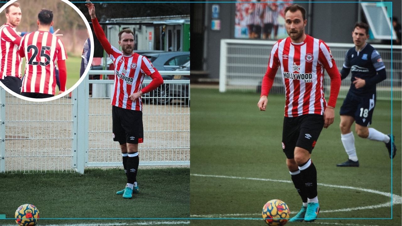 Christian Eriksen juega un amistoso ocho meses después de su paro cardíaco