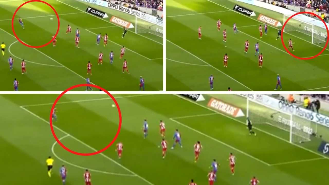 ¡Tremendo! Jordi Alba anota un golazo en el duelo Barcelona ante Atlético de Madrid