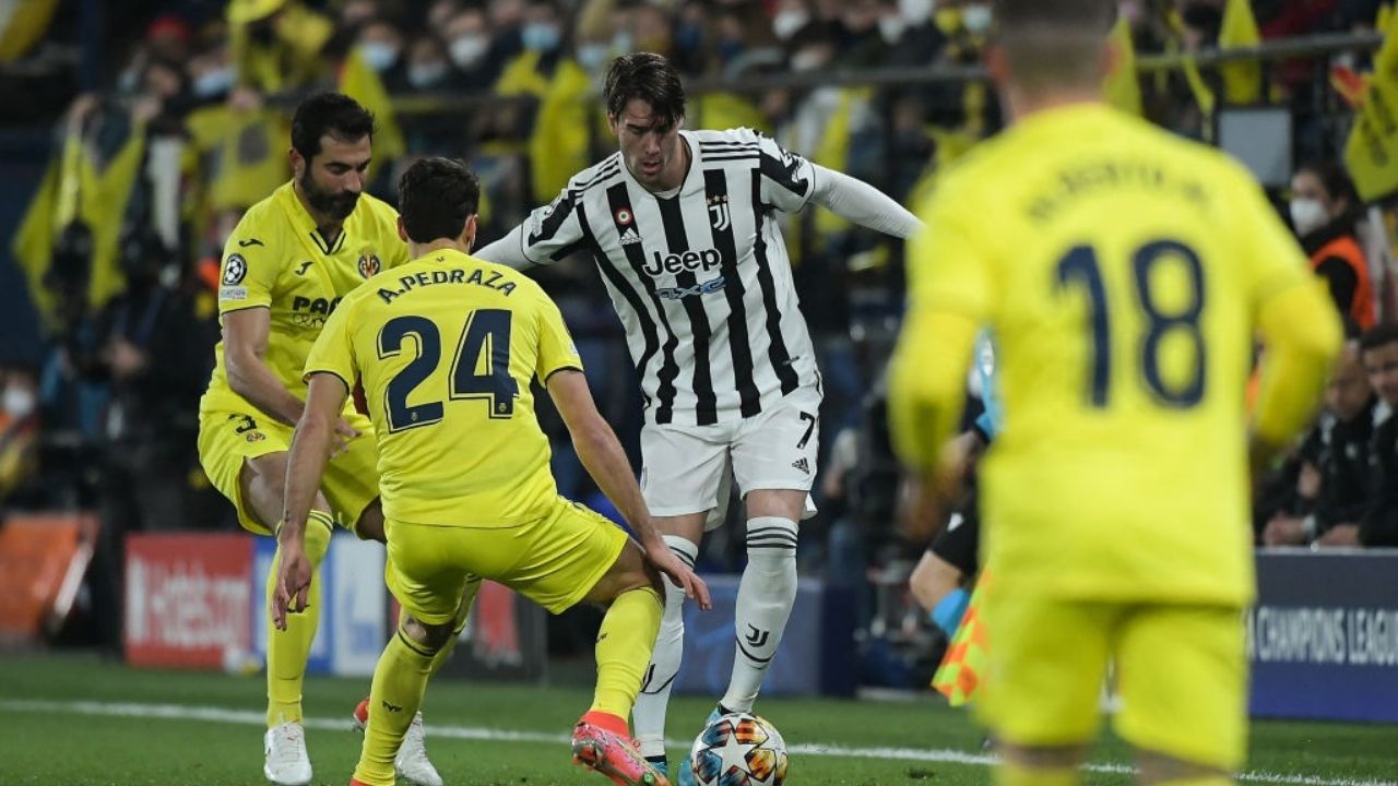 Villareal y Juventus sellan el empate en duelo muy parejo de Champions