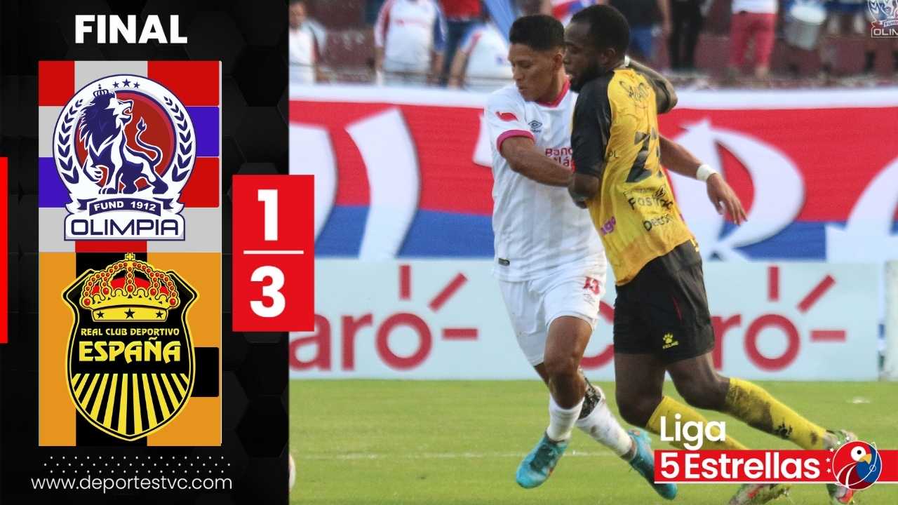 ¡Rocazo! Real España vence al Olimpia en el debut de Héctor Vargas en el banquillo de la Máquina