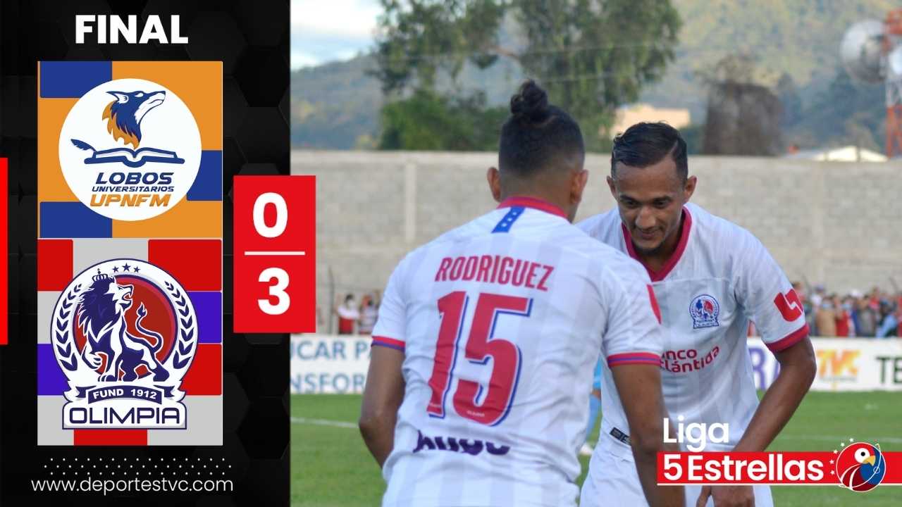 ¡Rugió el León! Olimpia recupera la memoria y vence a Lobos UPN en Danlí