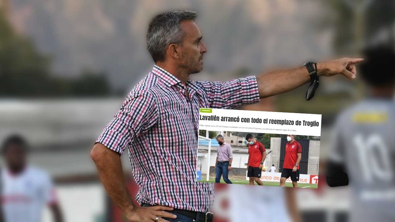 Prensa argentina destaca el gran debut de Pablo Lavallén con Olimpia