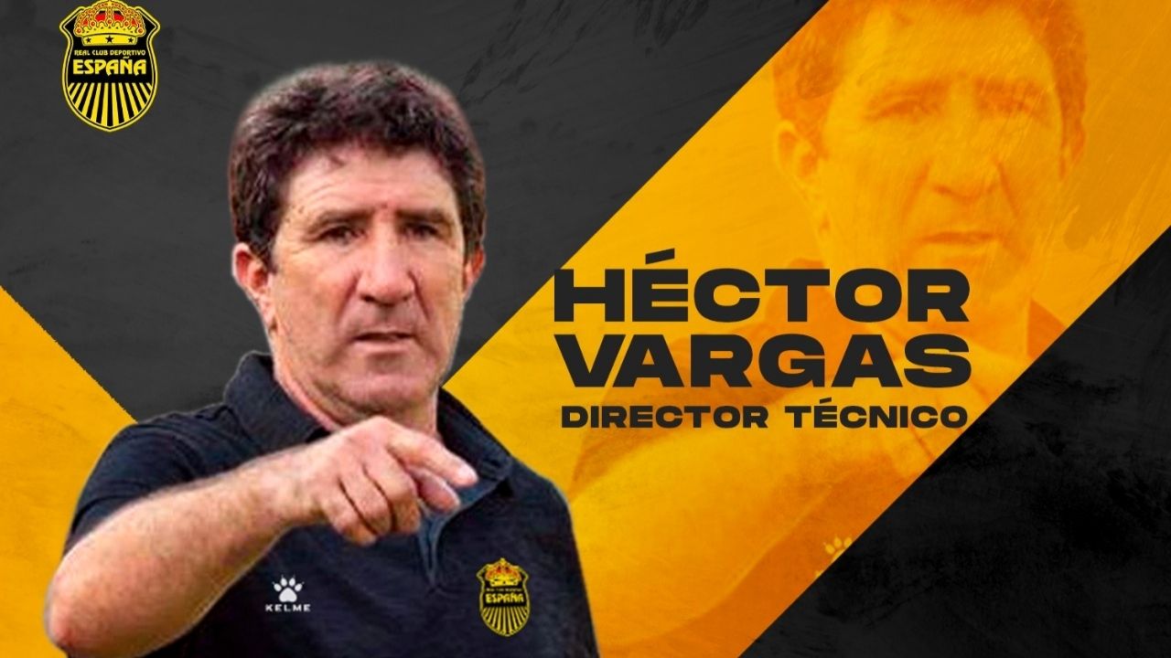 Héctor Vargas es el nuevo entrenador del Real España en sustitución del Potro
