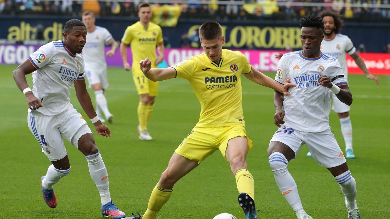 Un Real Madrid sin pegada cede un empate en visita al Villarreal