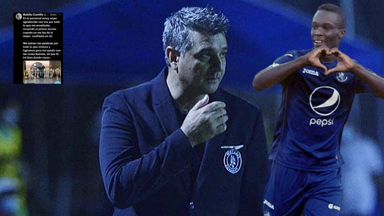 El emotivo mensaje de despedida de Rubilio Castillo a Diego Vazquez