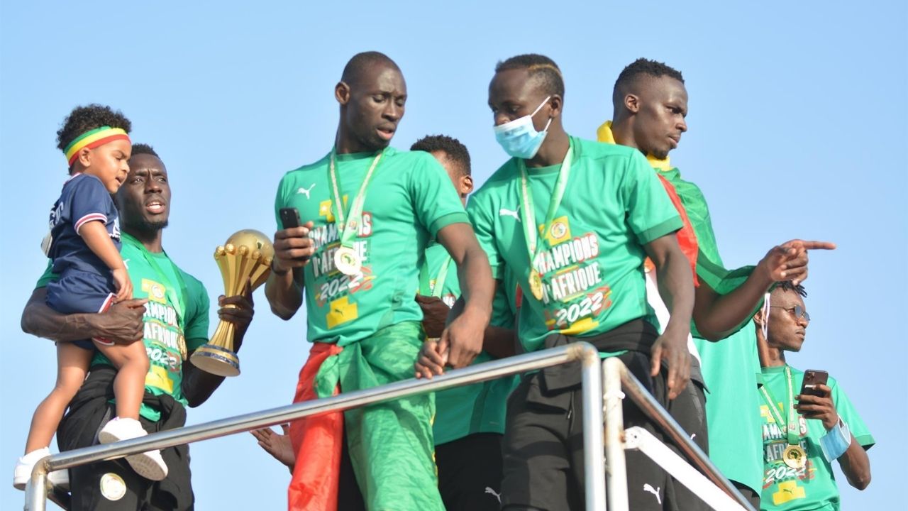 Senegal premió con dinero y terrenos a los ganadores de la Copa de África