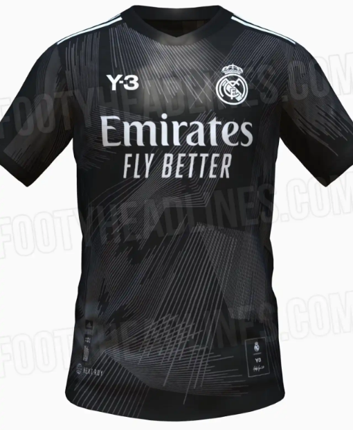 Real Madrid presenta su indumentaria en color negro