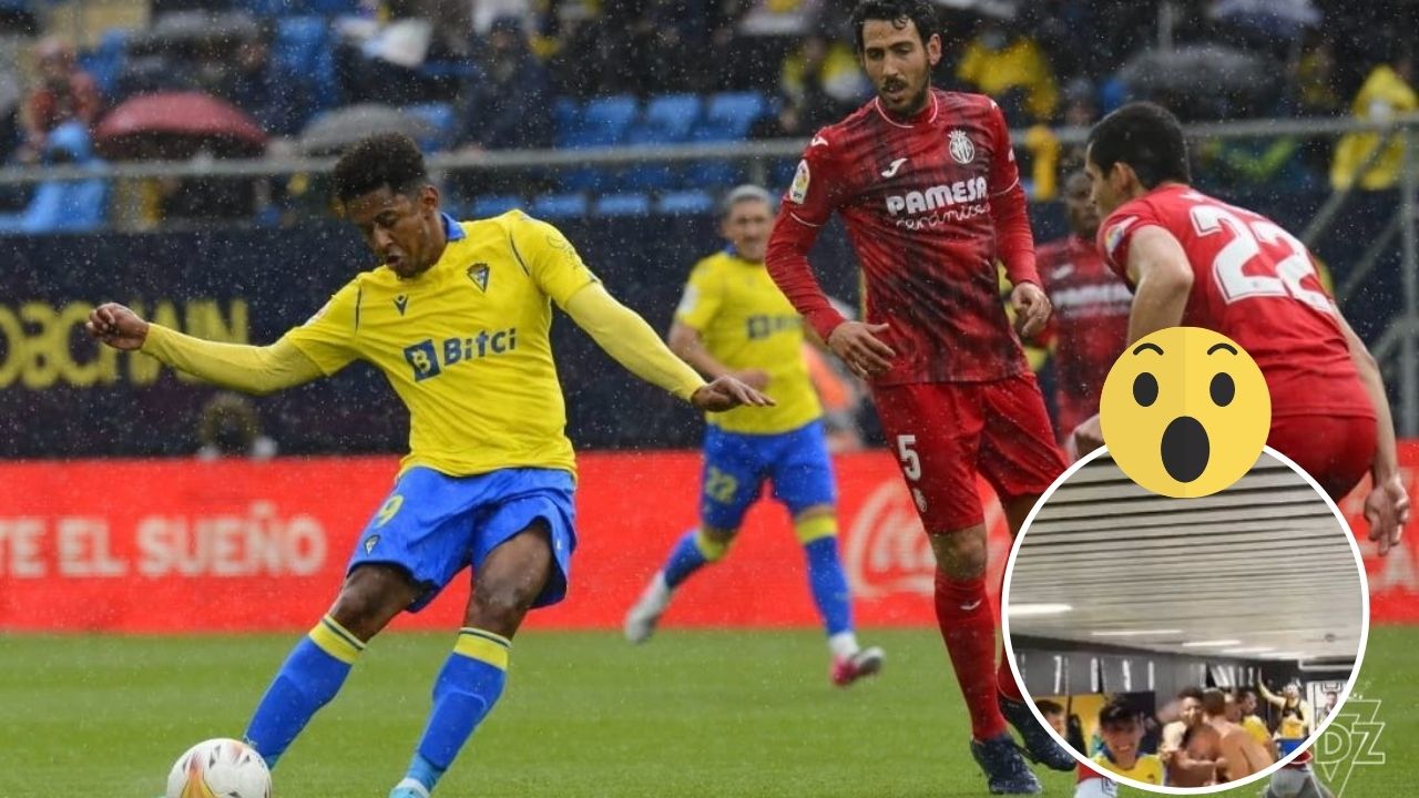 Graban al Choco Lozano celebrando descontrolado y sin ropa tras nuevo triunfo del Cádiz