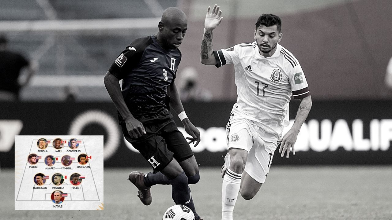 Concacaf se olvida de los hondureños y los deja fuera de su once ideal de la jornada 13