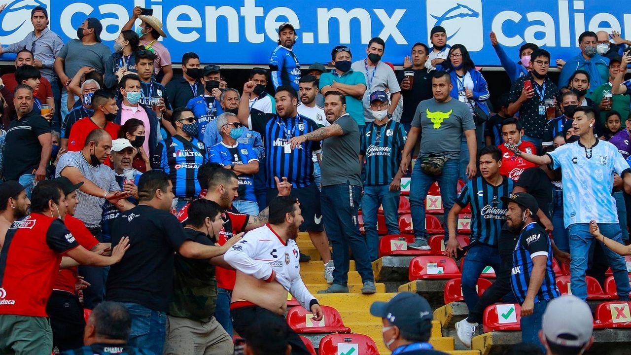 Detienen a más sospechosos implicados en violencia en el fútbol de México