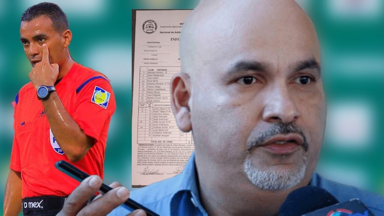 Melvin Matamoros denuncia al presidente de Marathón por fuertes insultos tras partido contra Motagua