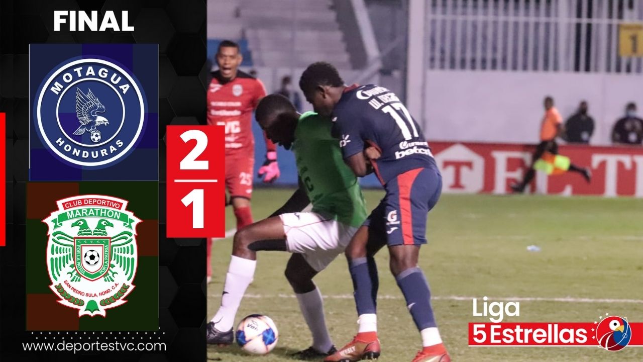 ¡Siguen volando! Motagua logró triunfo ante Marathón en el debut del Nene Obando