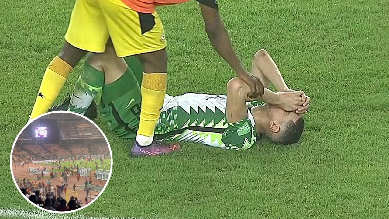 Aficionados de Nigeria se enfurecen y agreden a jugadores por quedar eliminados