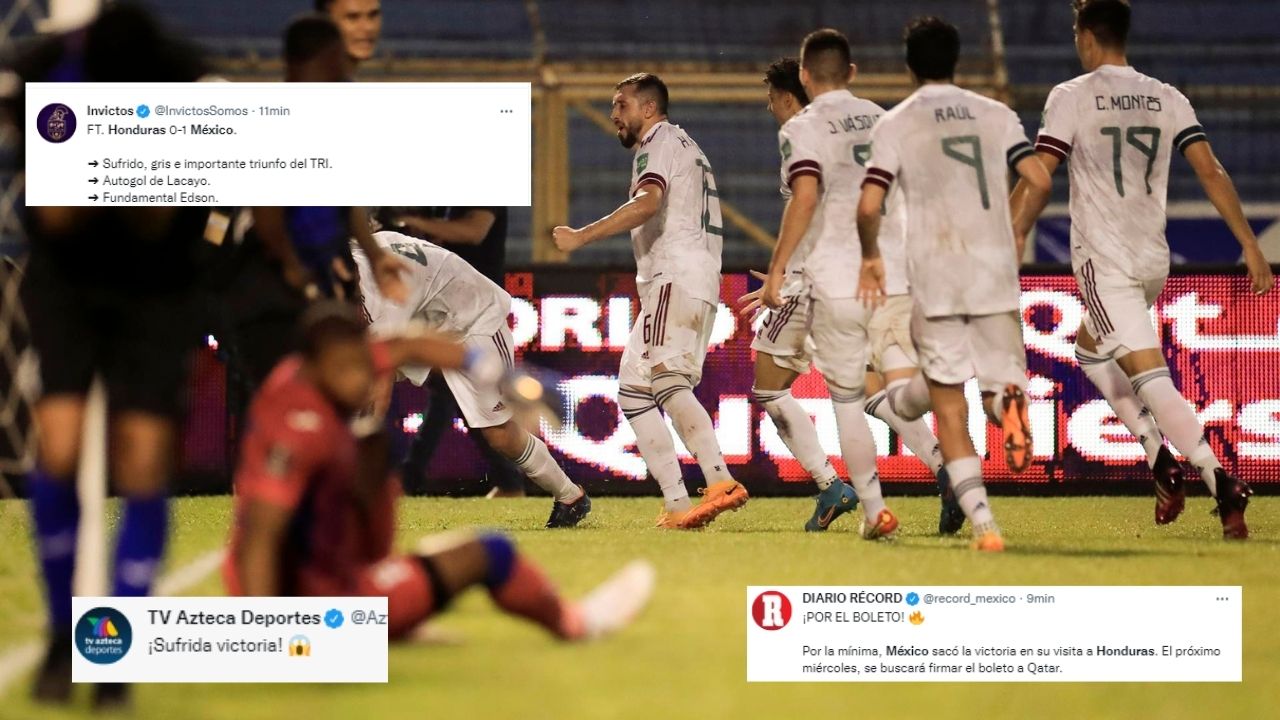 ¡Sufrimiento! Así reaccionó la prensa mexicana ante el triunfo mínimo de México contra Honduras