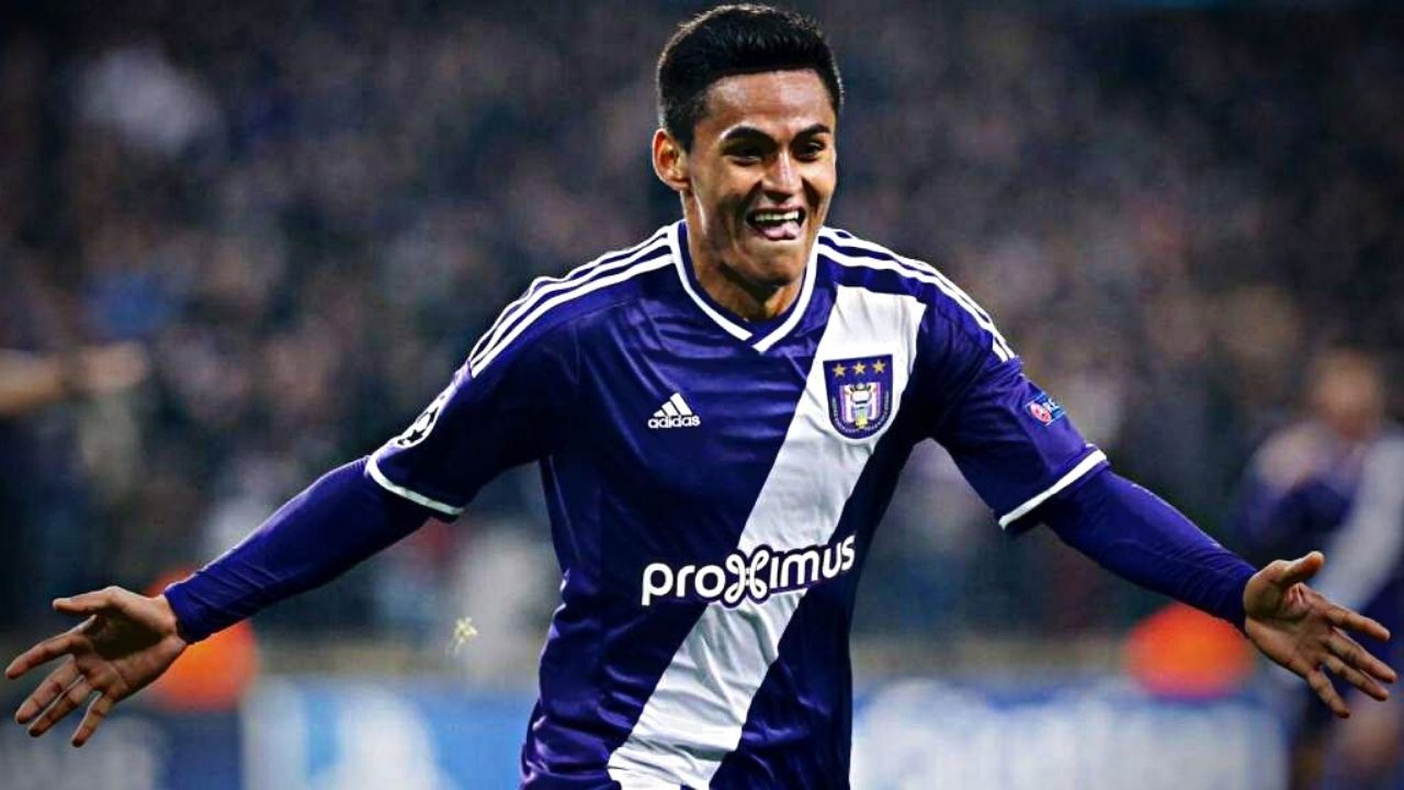 Andy Najar no ha sido olvidado en Anderlecht y fue elegido mejor lateral derecho del club