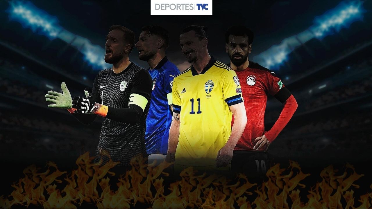 Estas son las siete grandes figuras que no estarán en el Mundial de Qatar 2022