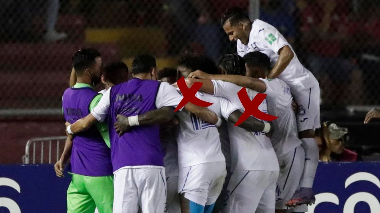 Las tres bajas de peso de la Selección de Honduras ante Jamaica en la eliminatoria