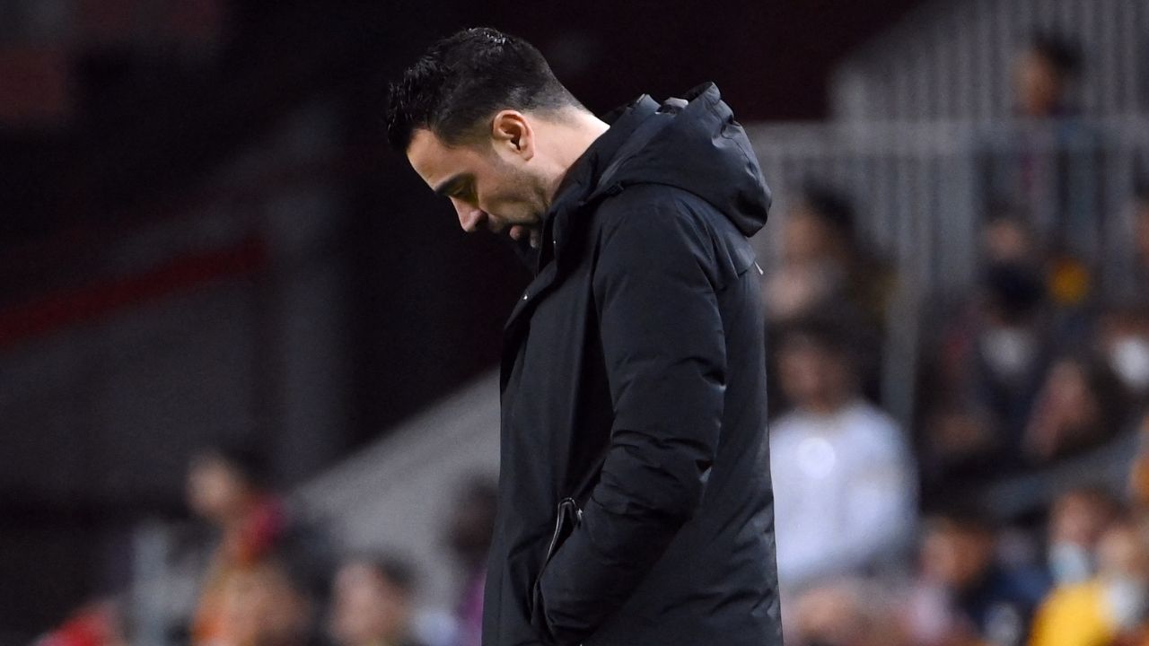 Lo que dijo Xavi Hernández tras el empate contra el Galatasaray en la ida de octavos de Europa League
