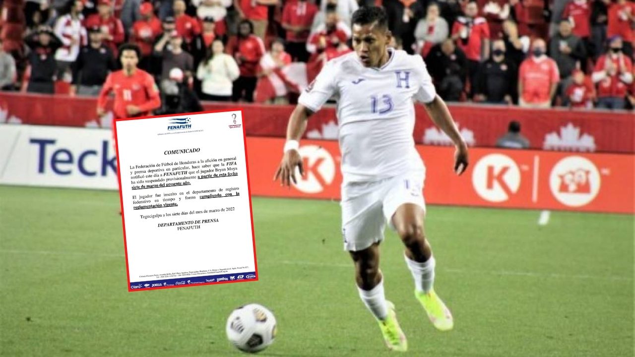 Fenafuth se pronuncia sobre el castigo de Brayan Moya con Olimpia