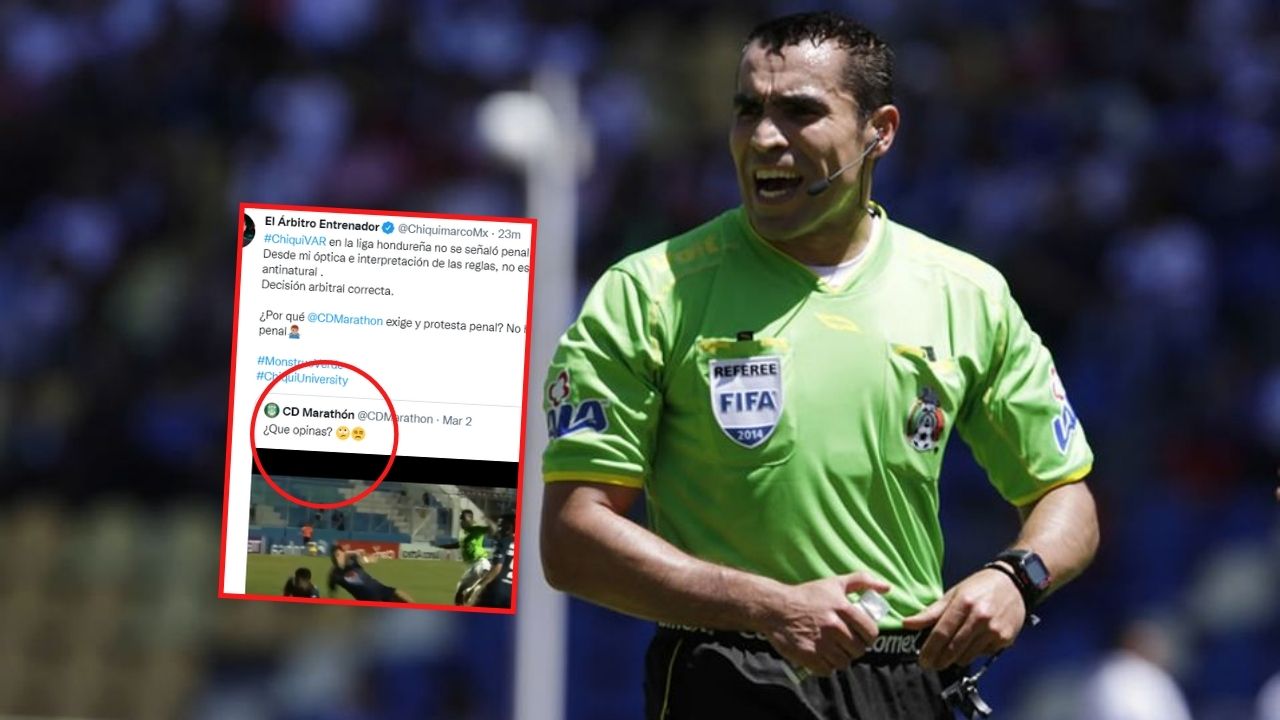 Chiquimarco le responde al Marathón sobre el penal no concedido ante Motagua