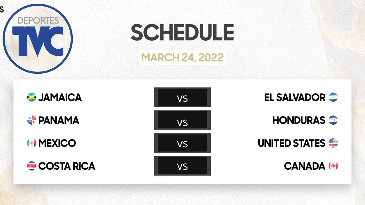 Fecha, hora y canal de transmisión de la triple fecha eliminatoria de la Concacaf