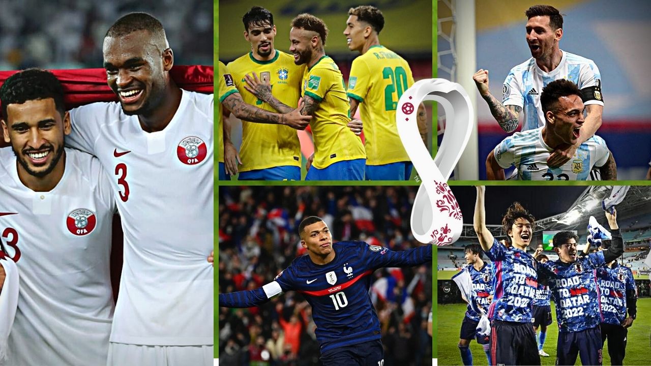 Conozca los equipos clasificados al Mundial de Qatar 2022 al día