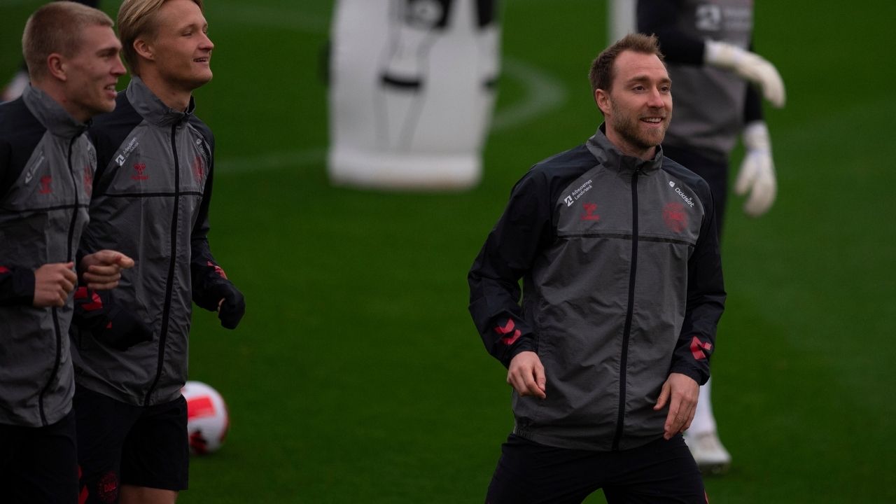 Eriksen se muestra 'feliz y contento de volver' con la selección danesa