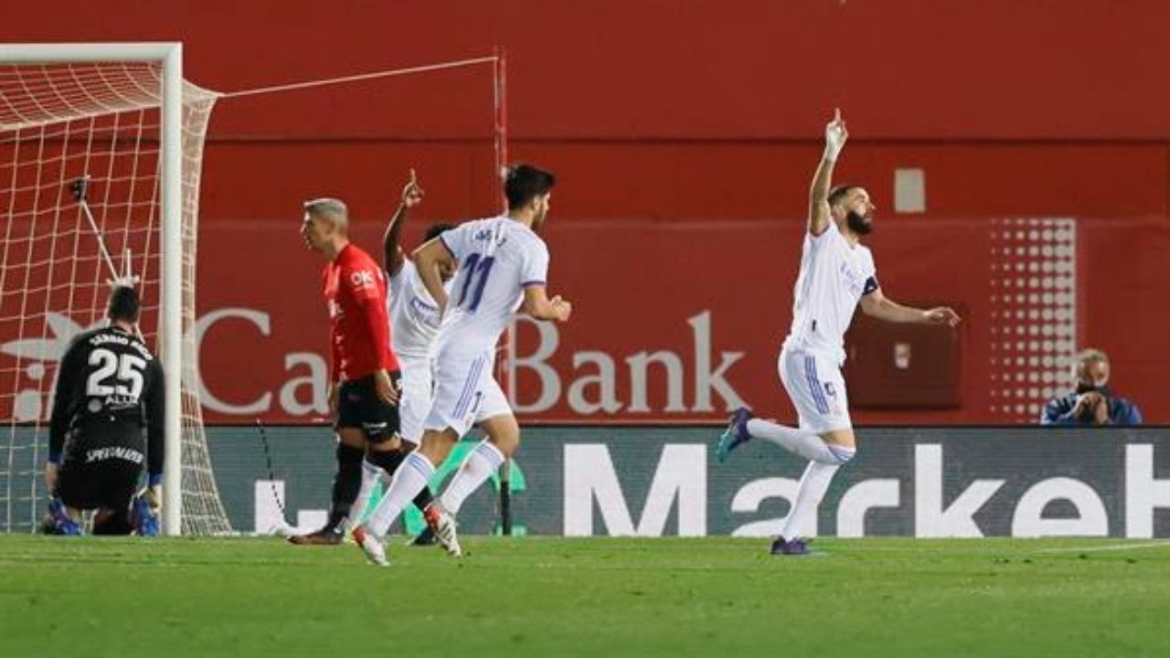 El Real Madrid golea en Mallorca y aumenta a 10 puntos su ventaja