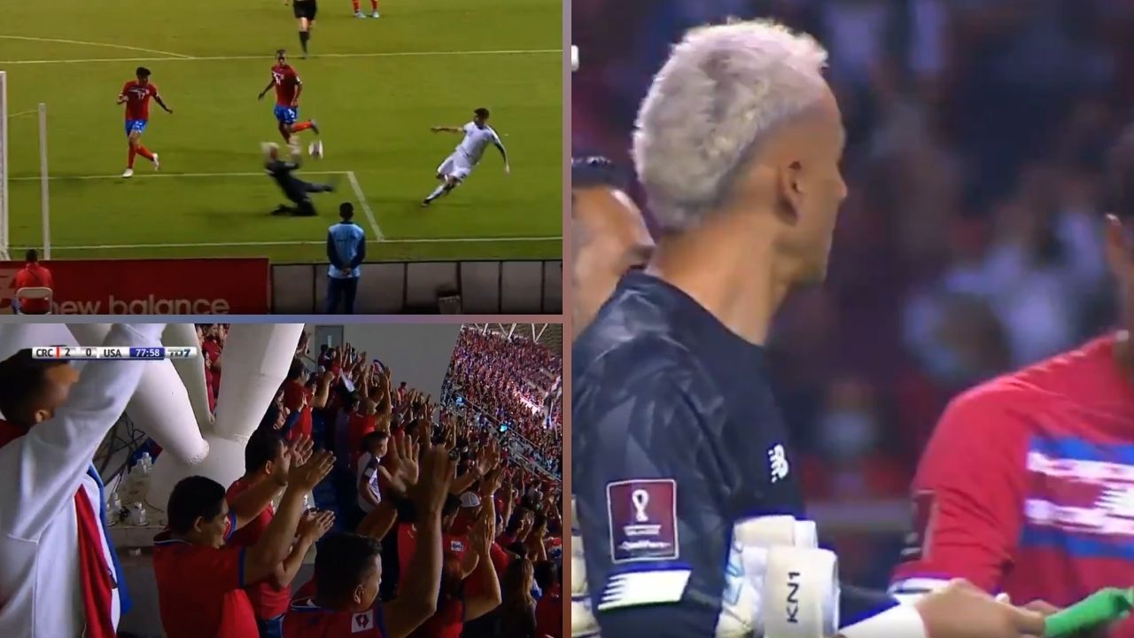Keylor Navas se lesiona tras salvar a Costa Rica y pone de pie al estadio tras salir de cambio