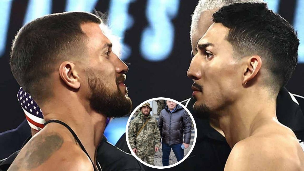 Vasyl Lomachenko, exrival de Teófimo López, se une al ejército de Ucrania para luchar ante Rusia