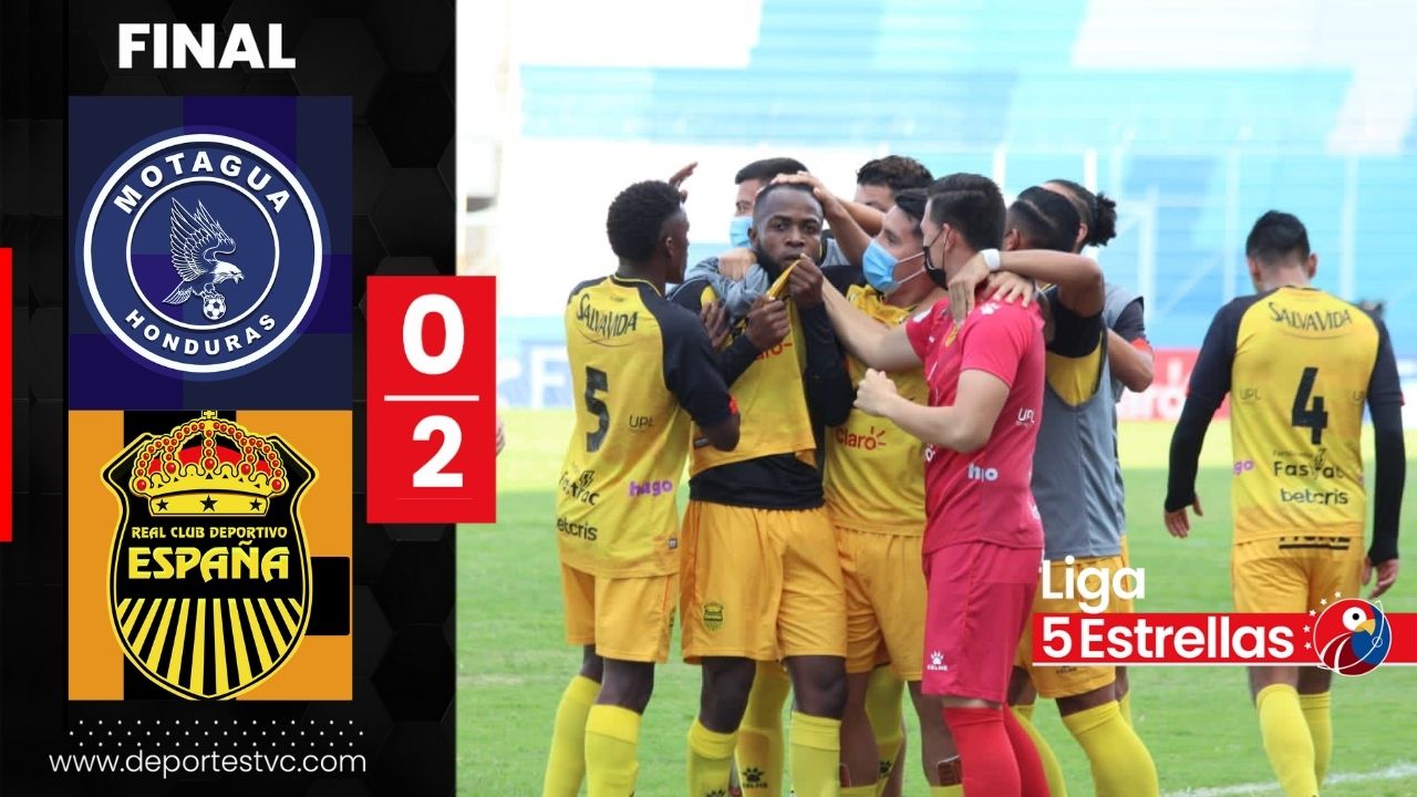 ¡Histórico triunfo! Real España encarrila su sexta victoria consecutiva ante Motagua