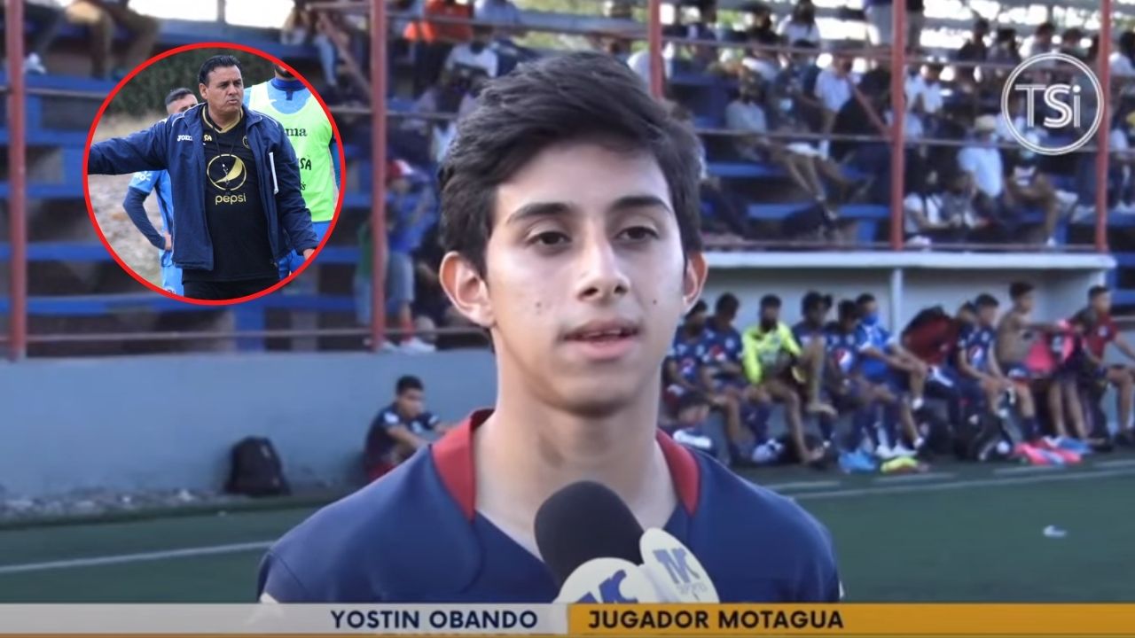 Yostin Obando desvela el secreto  del Nene Obando para no 'sentir presión' en Motagua