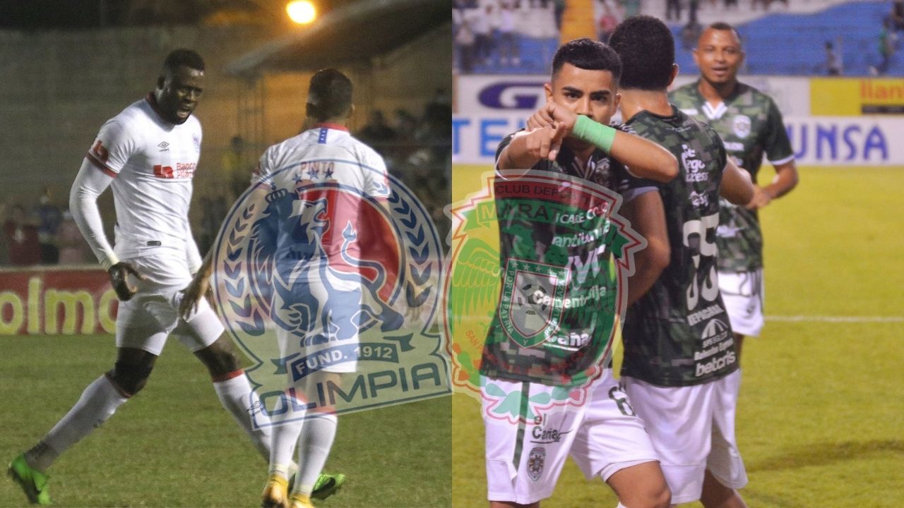 Así llegan Olimpia y Marathón al atractivo duelo de la fecha 11 del Clausura 2021-2022