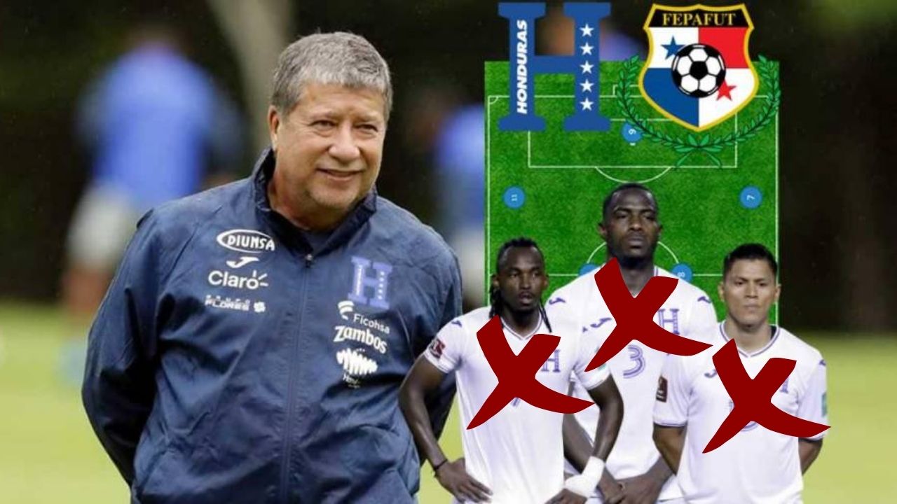 ¡Sin sus máximas figuras! Este es el posible 11 de Honduras contra Panamá
