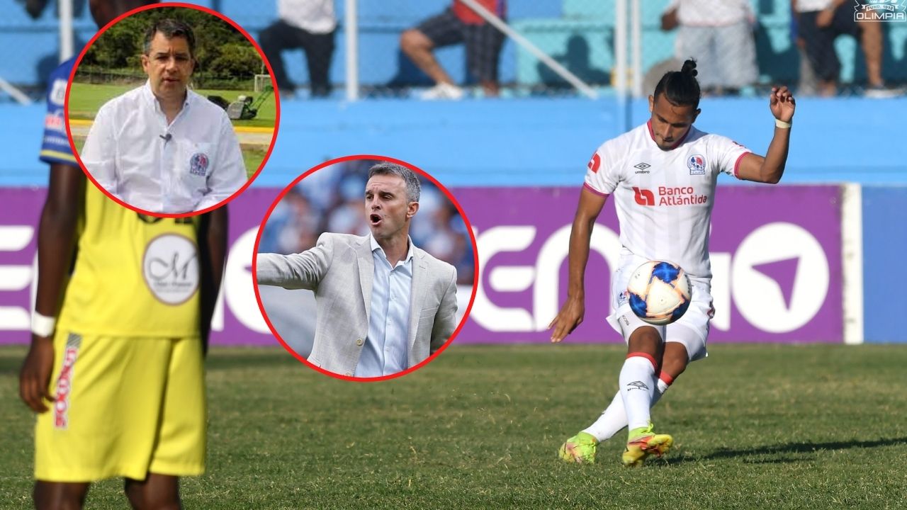 Rafael Villeda explica la caída de Olimpia y expresa su respaldo
