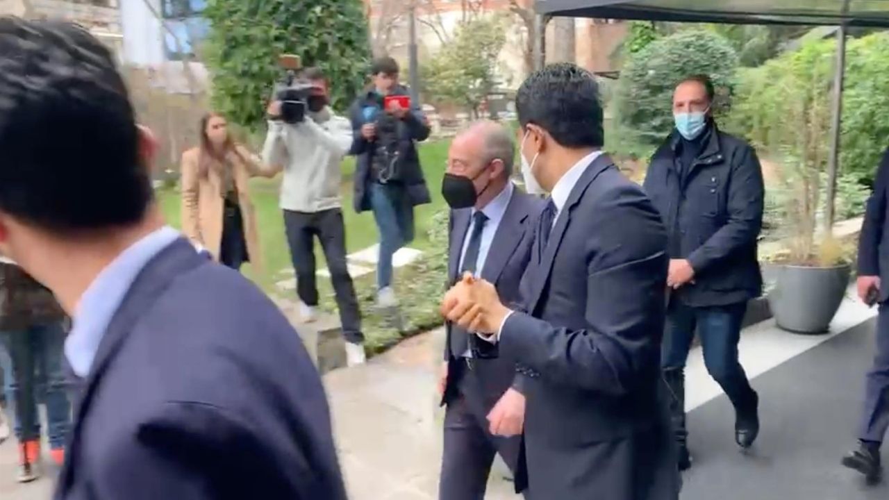 ¿Por Mbappé? Florentino Pérez y Al-Khelaifi en una extensa comida en Madrid