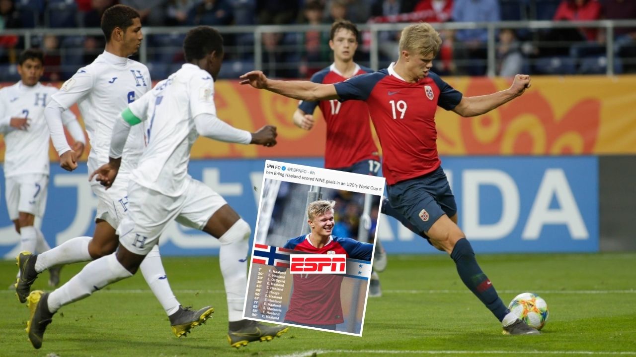 ESPN y el brutal recuerdo de Honduras con Erling Haaland en un Mundial