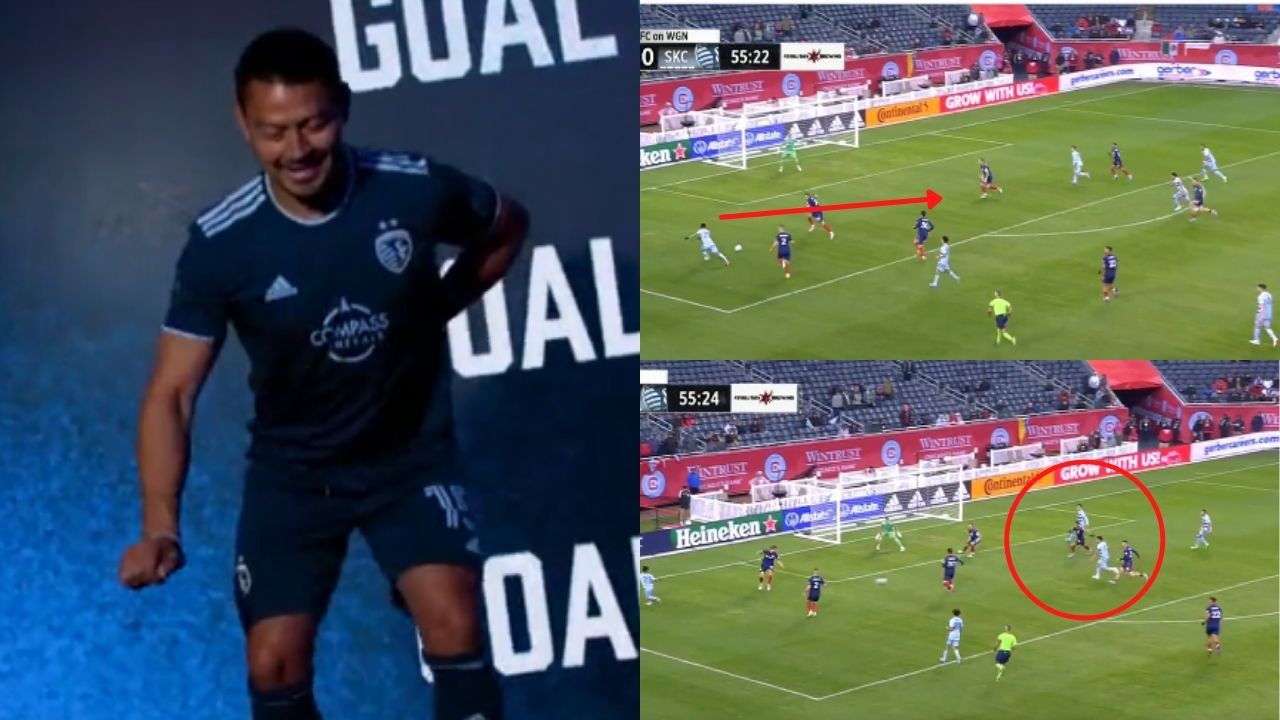 Roger Espinoza marca golazo con el Sporting Kansas en la derrota ante Chicago Fire