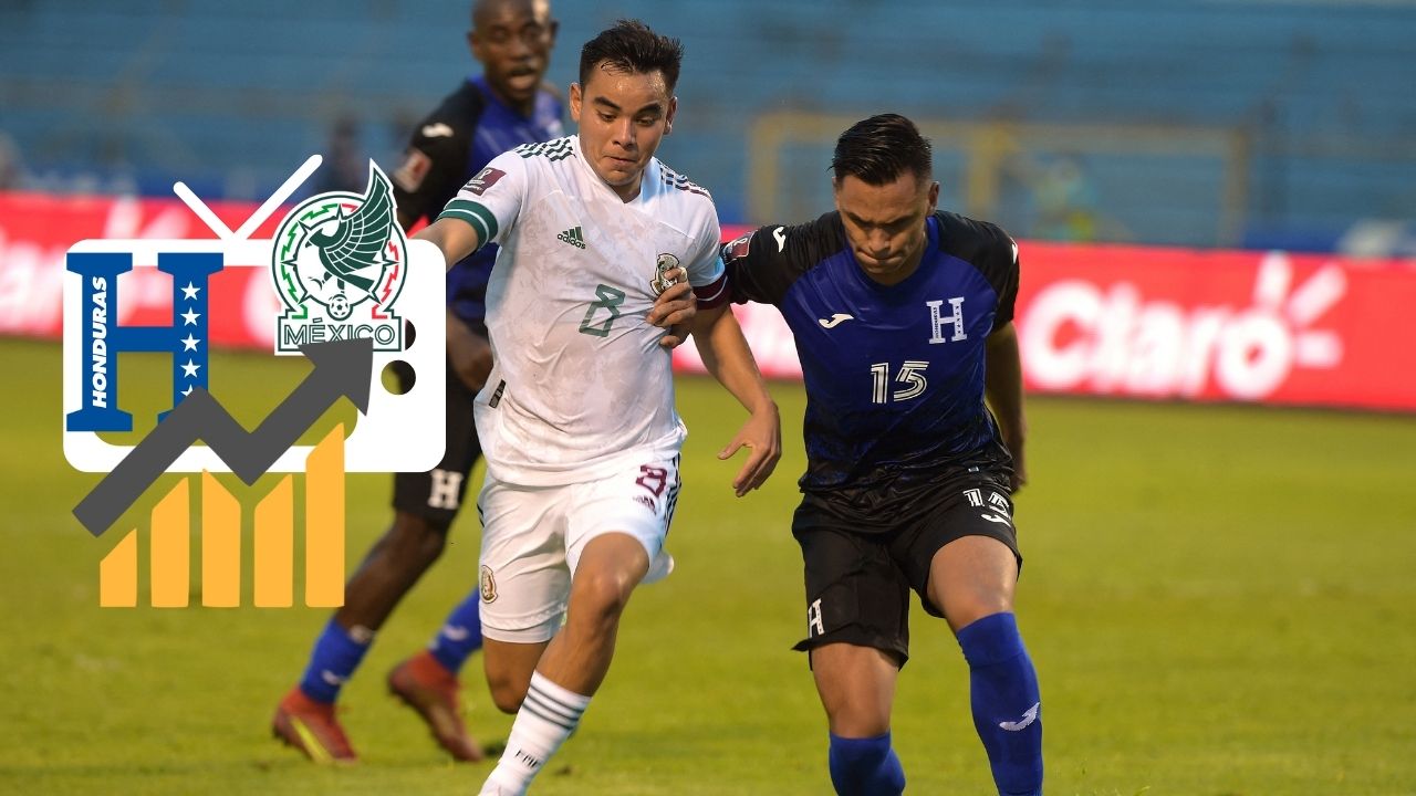 La exorbitante audiencia que tuvo el partido de Honduras ante México en San Pedro Sula