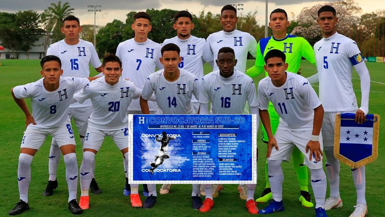 Selección de Honduras con dominio de Real España en la convocatoria