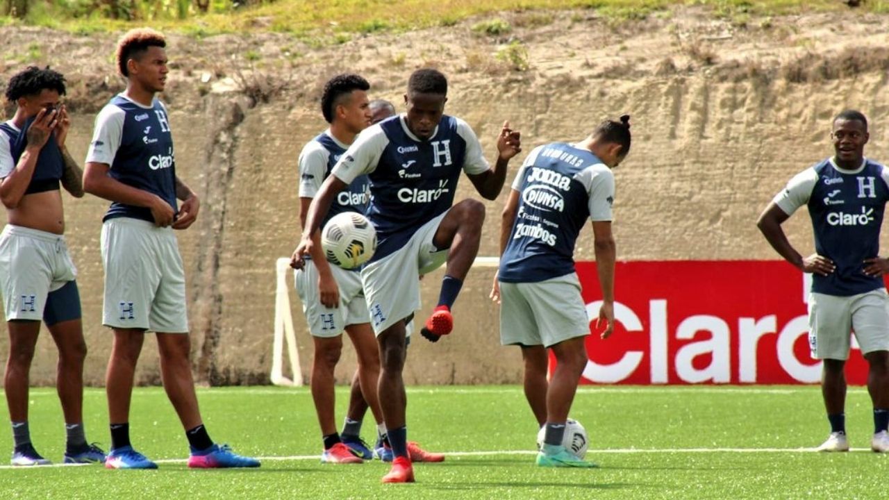 Selección de Honduras realiza último día de microciclo de cara al cierre de la eliminatoria de marzo