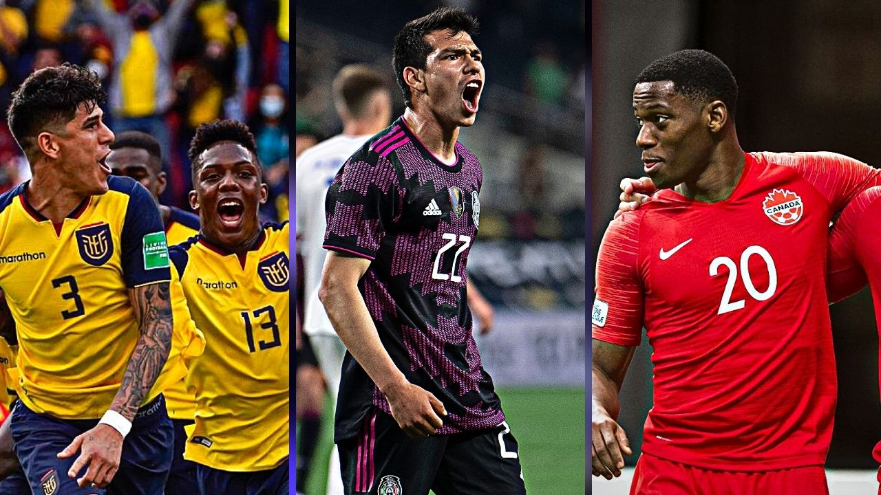 ¡Día clave! Estas son las selecciones que podrían clasificar a Qatar 2022 por Conmebol y Concacaf