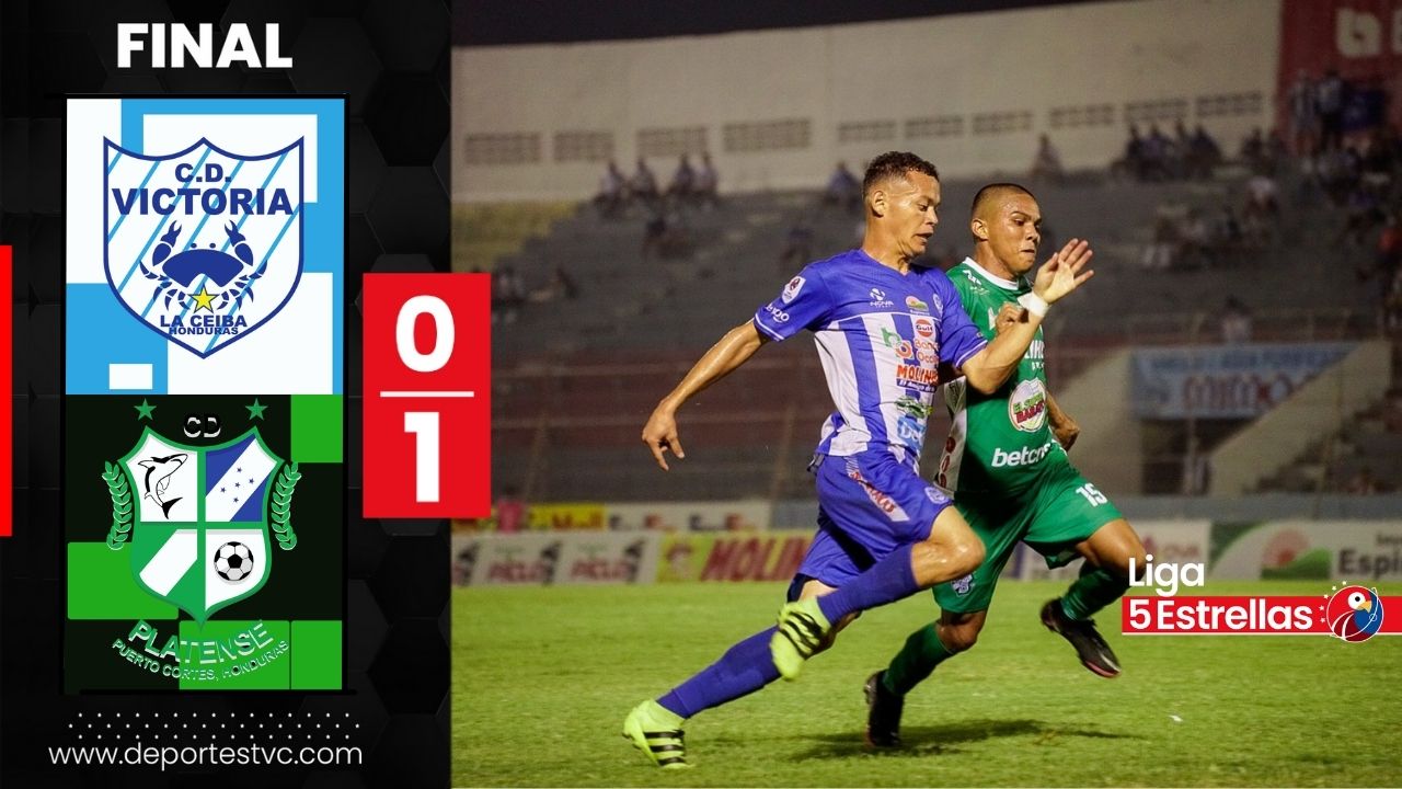 ¡Triunfo esperanzador! Platense logra una importante conquista ante Victoria en La Ceiba