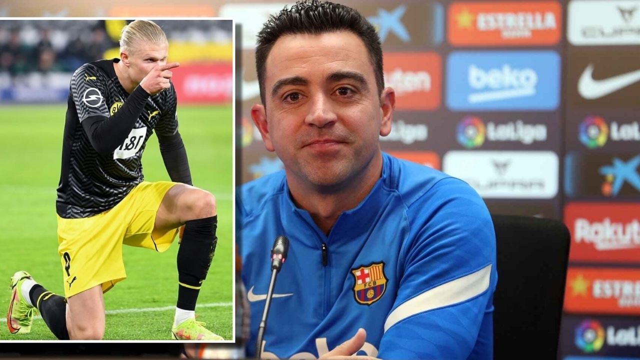 Xavi Hernández habla sobre la llegada de Haaland