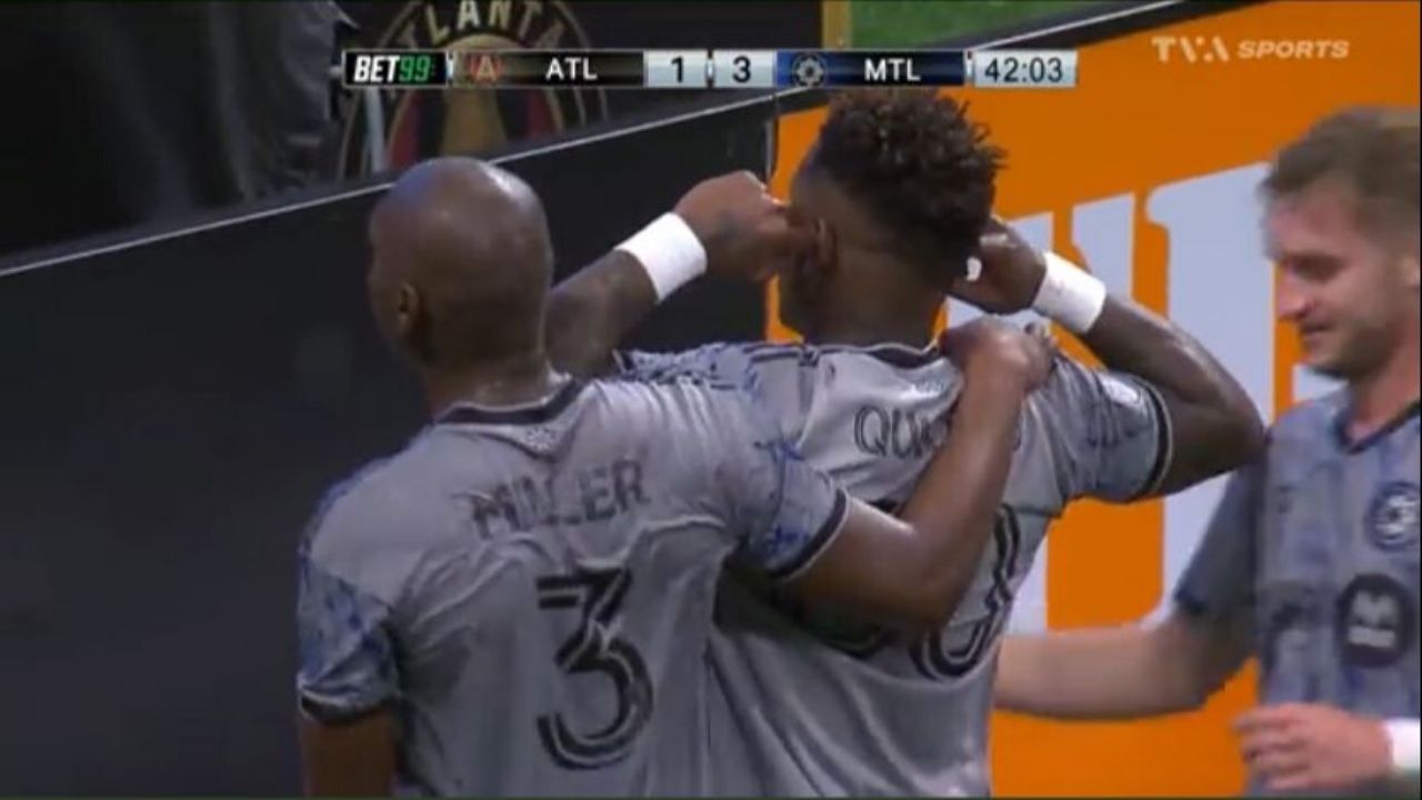 Romell Quioto vuelve a la ruta del gol en empate del Montreal en Atlanta