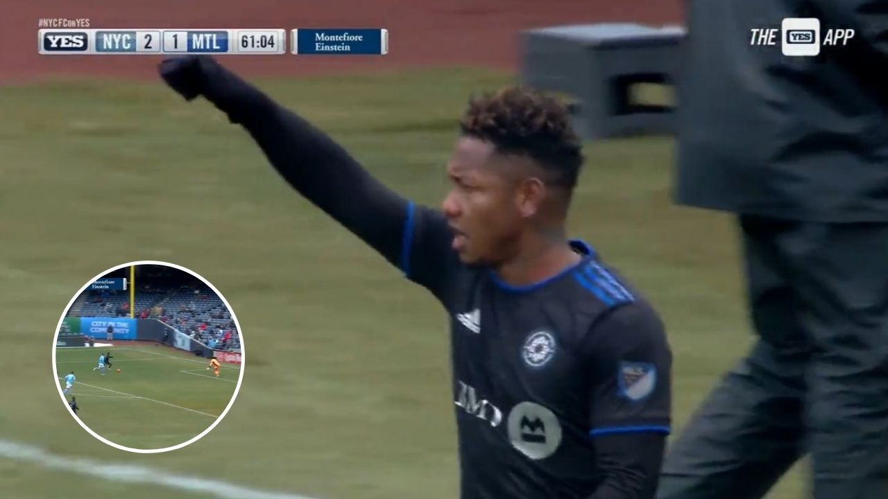 El golazo que le anularon a Romell Quioto en su visita al New York City