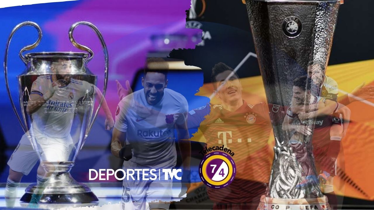Hora y canal de transmisión del sorteo de Champions y Europa League por DeportesTVC