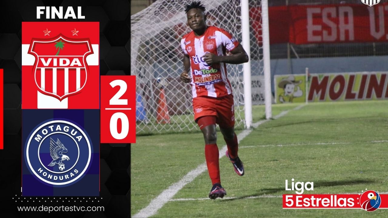 Motagua se queda sin Vida en La Ceiba y amplía su mala racha en el torneo Clausura 2022