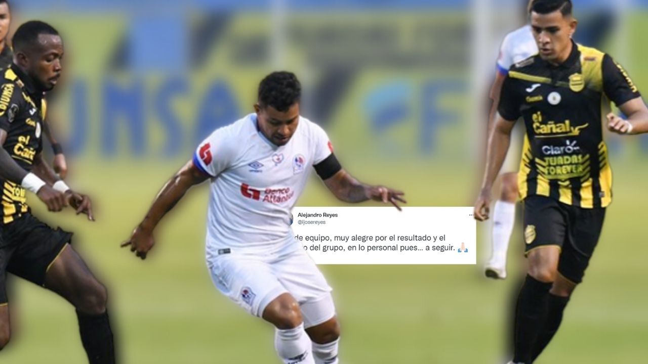El misterioso mensaje de un exjugador del Olimpia tras su falta de minutos en Real España